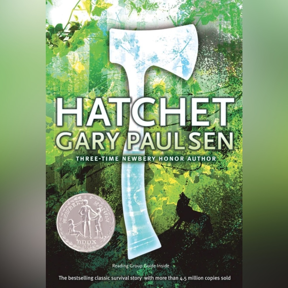 Hatchet (With Reading Group) - Paperback By Gary Paulsen - LIKE NEW